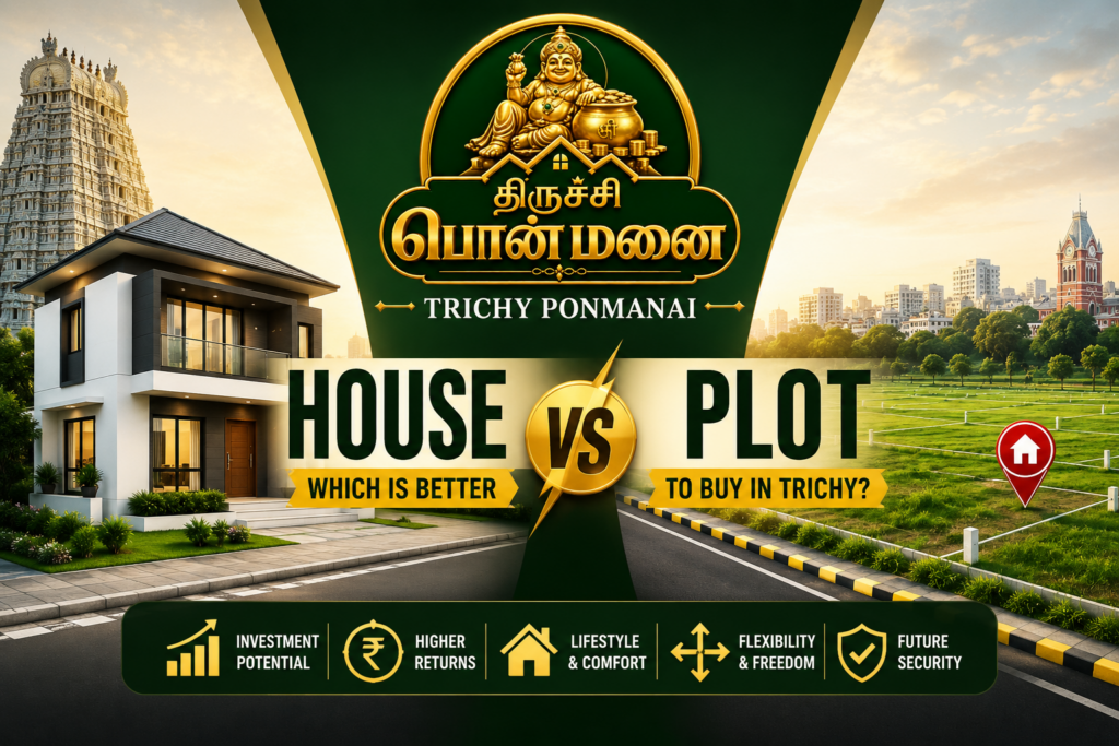 House Vs Plot in Trichy