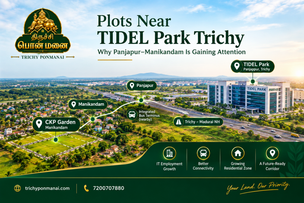 Plots Near TIDEL Park Trichy